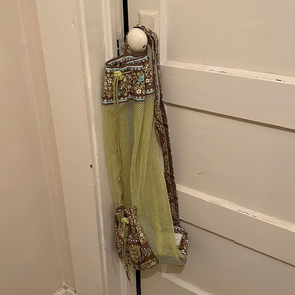 Vera Bradley Sittin’ in A Tree Mesh Yoga Mat Bag Carrier
